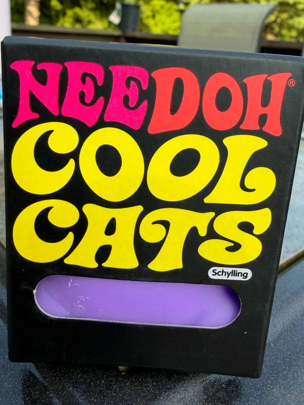 NeeDoh Cool Cats Purple  - Schylling